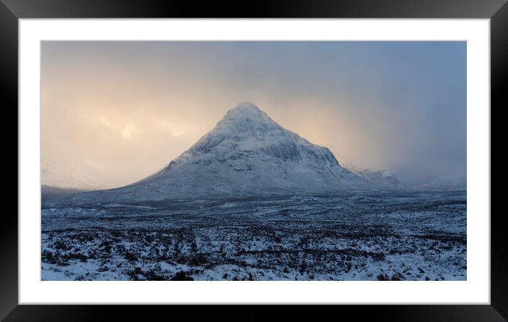Buachaille Etive Mor Framed Mounted Print by Anthony McGeever