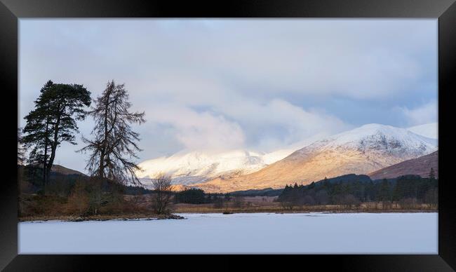 Loch Tulla Sunrise Framed Print by Anthony McGeever
