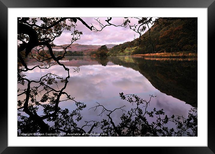 Rydalwater, Cumbria Framed Mounted Print by Jason Connolly