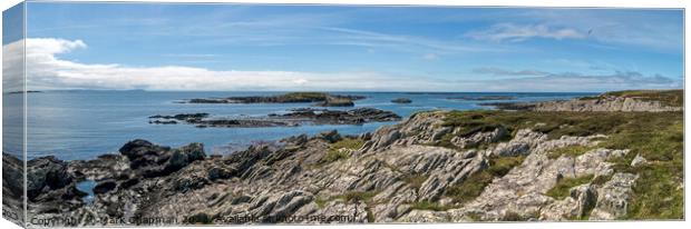 Ardskenish panorama, Colonsay Canvas Print by Photimageon UK
