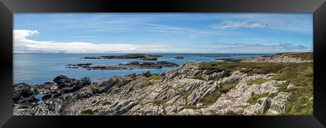 Ardskenish panorama, Colonsay Framed Print by Photimageon UK
