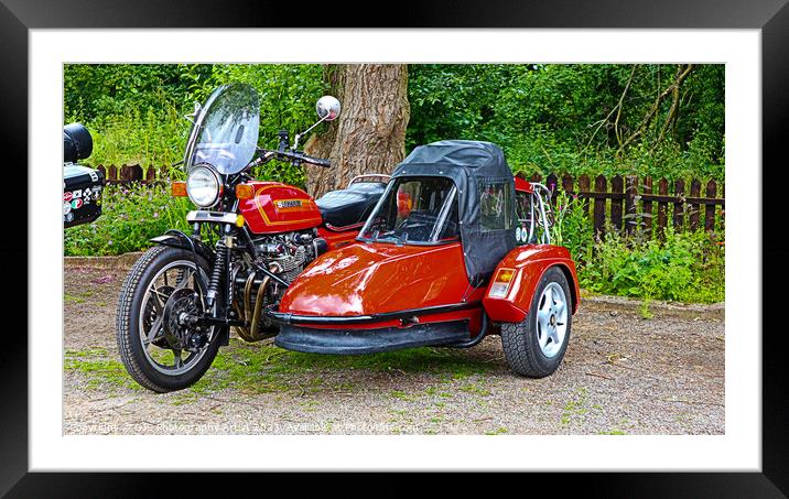 Ride into the Past Framed Mounted Print by GJS Photography Artist