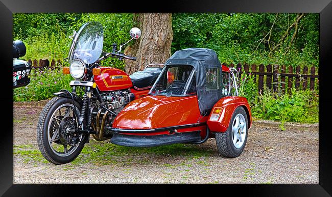 Ride into the Past Framed Print by GJS Photography Artist