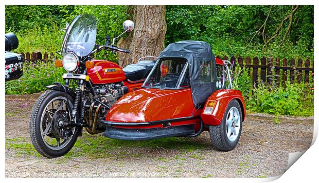 Ride into the Past Print by GJS Photography Artist
