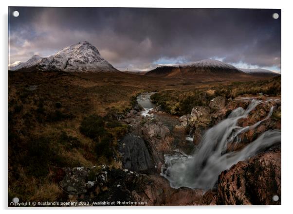 Glencoe, Highlands Scotland Acrylic by Scotland's Scenery