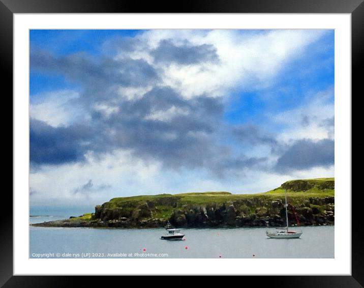 RUSH HOUR-EIGG Framed Mounted Print by dale rys (LP)