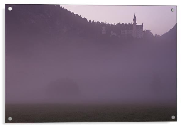 Morning mist Acrylic by Thomas Schaeffer