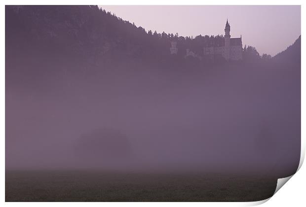 Morning mist Print by Thomas Schaeffer