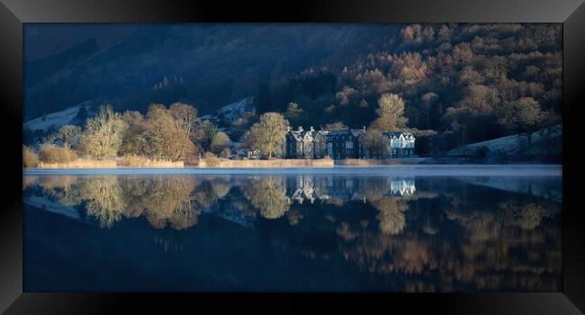 Grasmere Reflections Framed Print by Simon Wrigglesworth