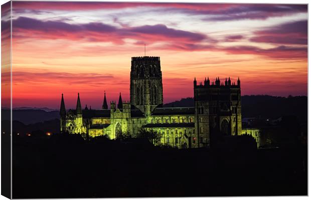durham cathedral sunrise Canvas Print by Northeast Images