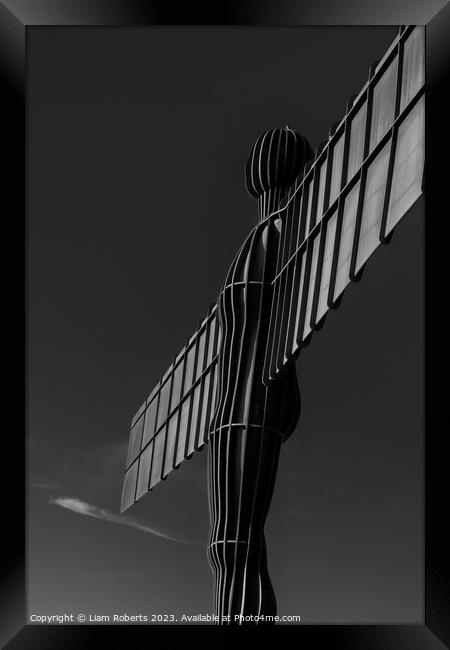 Angel of the North Framed Print by Liam Roberts