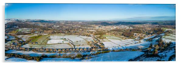 Huddersfield Panoramic Acrylic by Apollo Aerial Photography