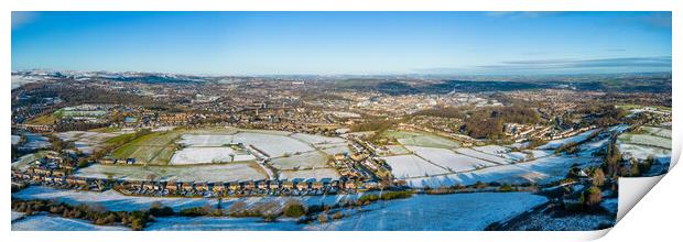 Huddersfield Panoramic Print by Apollo Aerial Photography