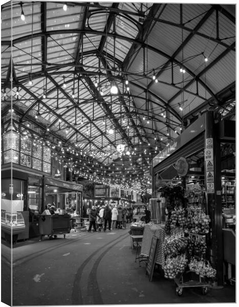 Borough Market London Canvas Print by David French