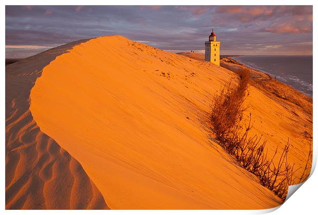 Dune sunset Print by Thomas Schaeffer