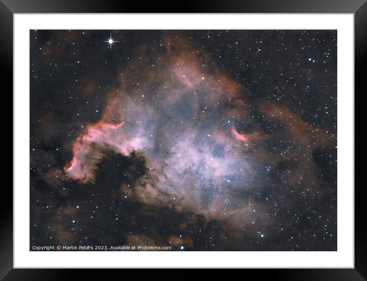 The North America Nebula  Framed Mounted Print by Martin Yiannoullou