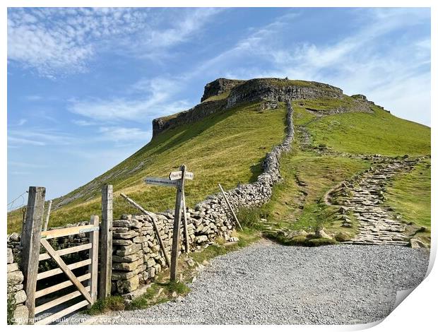 Approaching Pen y Ghent Print by Paula Connelly