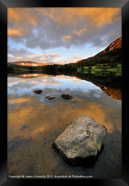 Autumn Colours At Rydalwater Framed Print by Jason Connolly