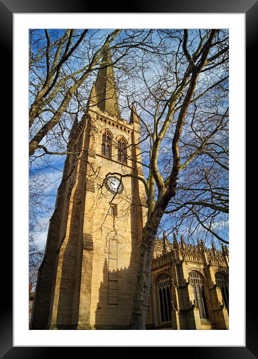Wakefield Cathedral Framed Mounted Print by Darren Galpin