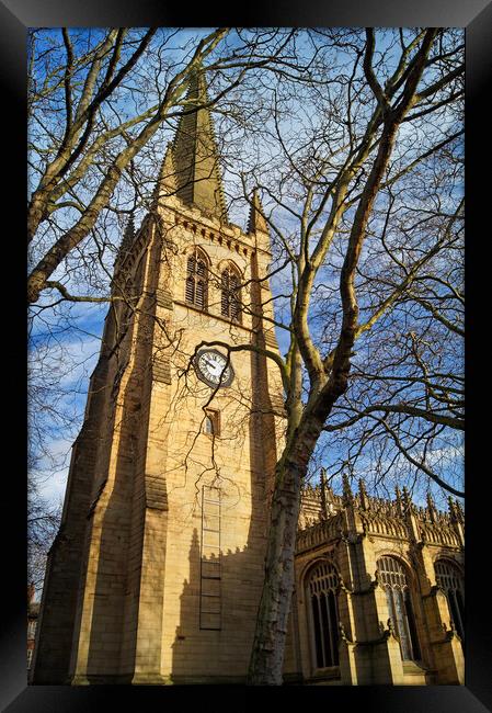 Wakefield Cathedral Framed Print by Darren Galpin