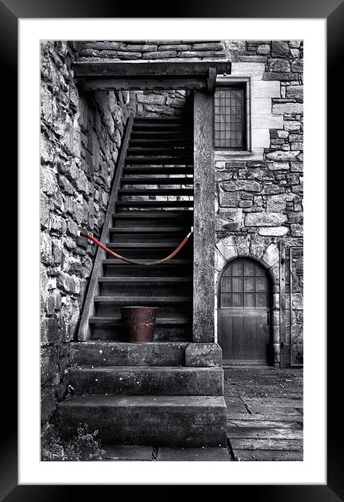 No Entry Framed Mounted Print by John Boyle