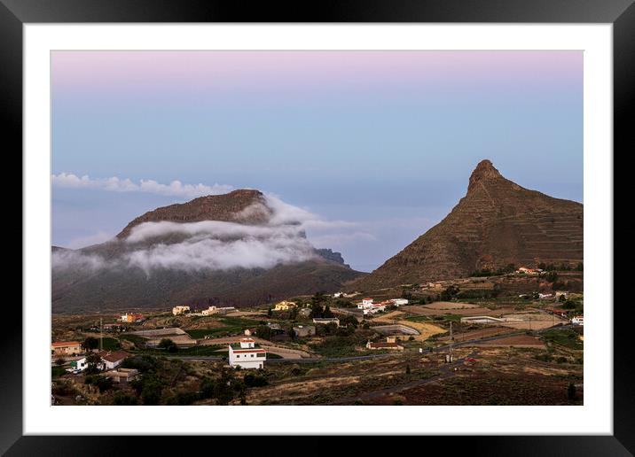 Dawn on Tenerife Framed Mounted Print by Phil Crean