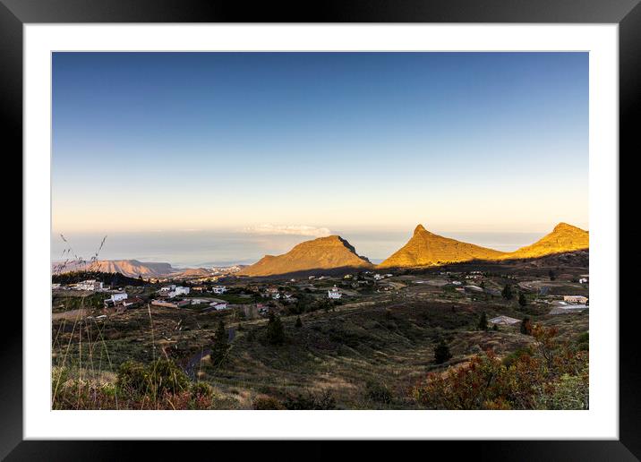 Tenerife dawn light Framed Mounted Print by Phil Crean