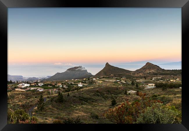 Tenerife dawn Framed Print by Phil Crean