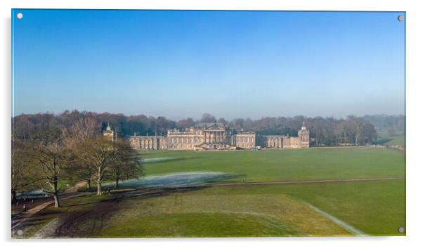 Wentworth Woodhouse Acrylic by Apollo Aerial Photography