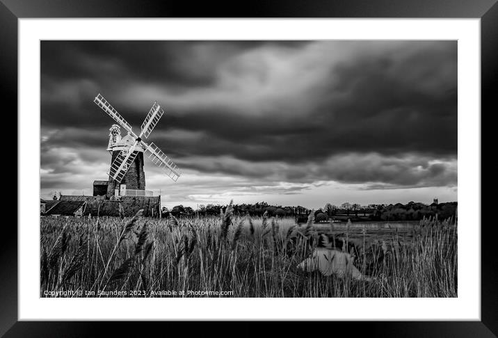 Before the Deluge Framed Mounted Print by Ian Saunders