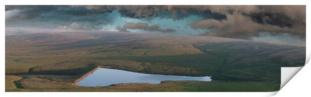 March Haigh Reservoir - Marsden  Print by Glen Allen