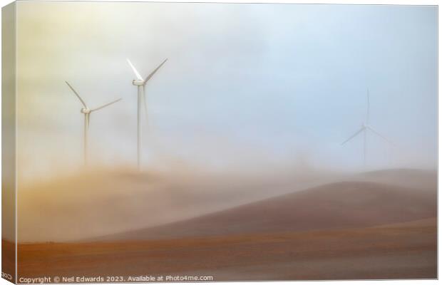 Dust Storm Canvas Print by Neil Edwards