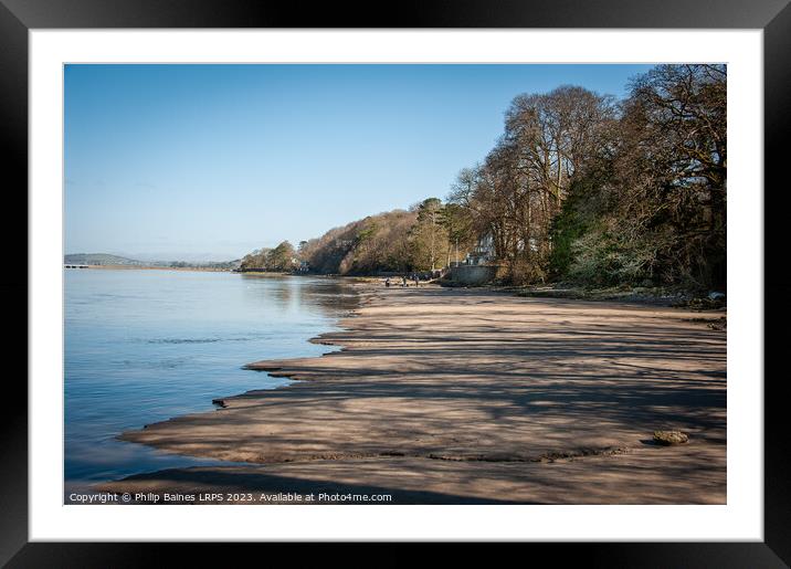 Beautiful Arnside Framed Mounted Print by Philip Baines