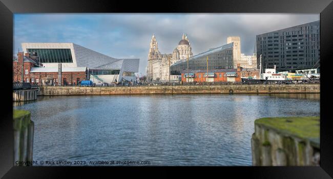 Over The Dock Framed Print by Rick Lindley