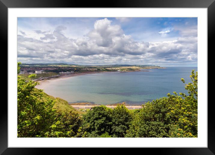 Scarborough North Bay Framed Mounted Print by Andrew Scott