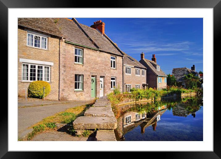 Swanage Mill Pond Framed Mounted Print by Darren Galpin