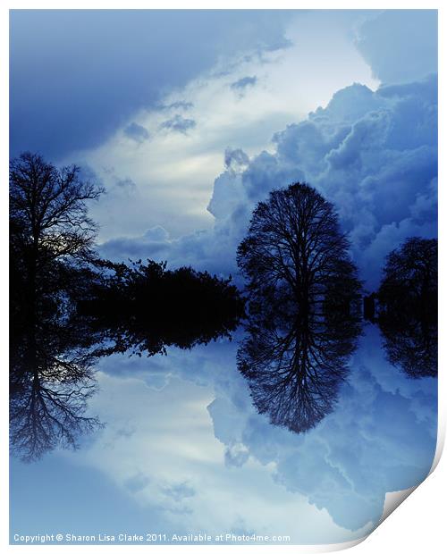Storm Clouds Print by Sharon Lisa Clarke