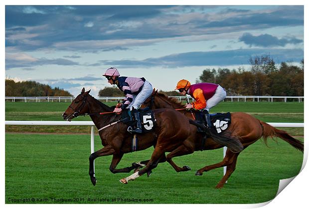 Front Runners Print by Keith Thorburn EFIAP/b