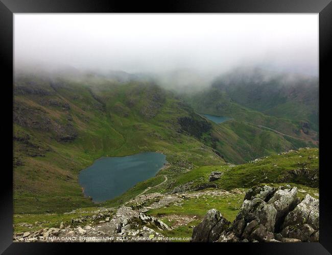 Ascent of the Old Man of Coniston Framed Print by EMMA DANCE PHOTOGRAPHY