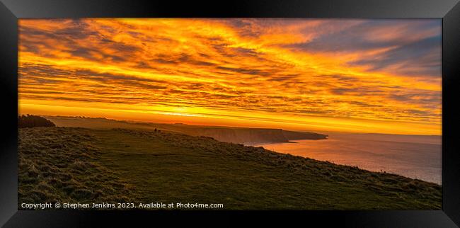 The beauty of nature  Framed Print by Stephen Jenkins