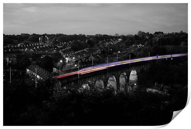 trainbow Print by Northeast Images