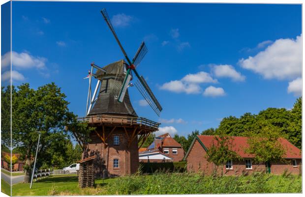 Windmill Canvas Print by Thomas Schaeffer