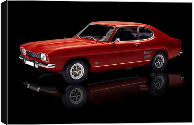 Ford Capri Canvas Print by Alison Chambers