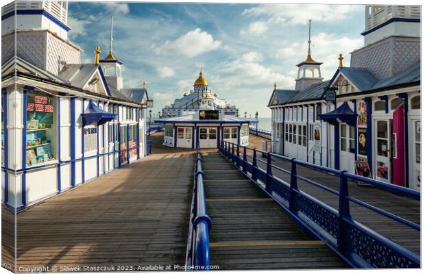 Boardwalk Canvas Print by Slawek Staszczuk