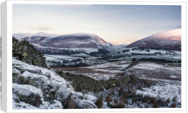 The Northern Fells Canvas Print by Paul Andrews