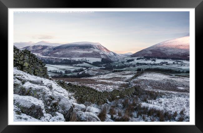 The Northern Fells Framed Print by Paul Andrews