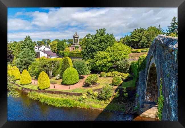 The Brig O'Doon Framed Print by Valerie Paterson