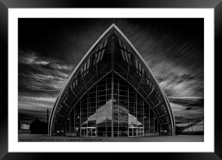 Armadillo by Night Framed Mounted Print by Neil McKellar
