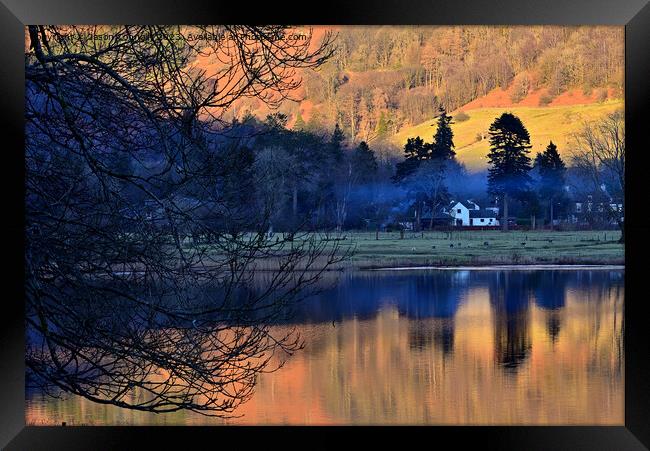 Grasmere Light And Shadows. Framed Print by Jason Connolly