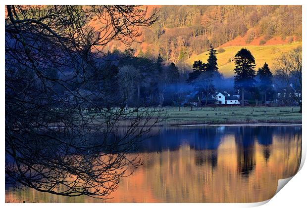 Grasmere Light And Shadows. Print by Jason Connolly